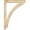 Ekena Millwork Thorton Arts and Crafts Rough Sawn Bracket w/ Offset Brace, Douglas Fir, 6"W x 36"D x 48"H BKT0604X36X48THR03RDF - alternate 3